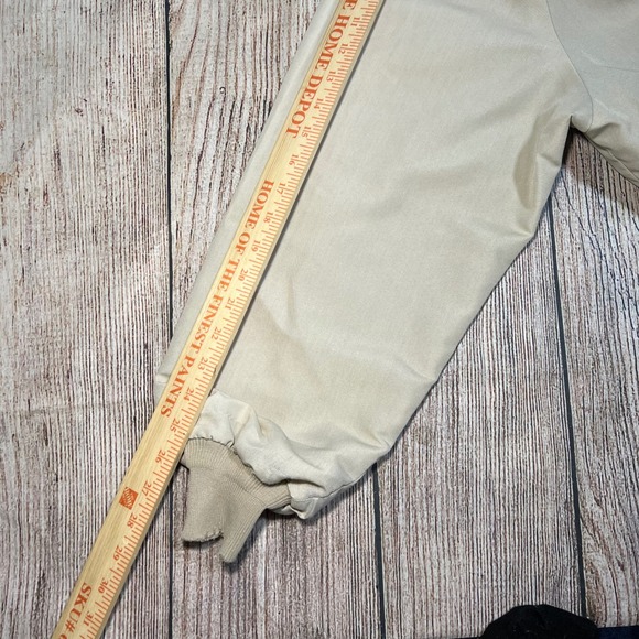 Saddlebrook Jacket Mens XL Beige Harrington Full Zip Plaid Lined Vintage USA 80s - Picture 12 of 12